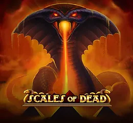 Scales of Dead slot game with fiery serpent