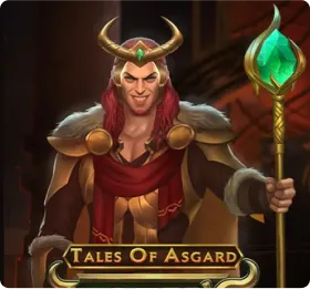 Tales of Asgard slot with warrior and magic staff