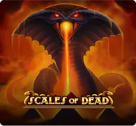 Scales of Dead slot with fiery serpent